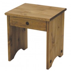 DC Corona Dressing Table Stool Waxed Pine